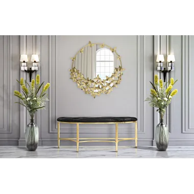 LUSTRO FARFALLE ROUND NOWE 91X3X94 cm